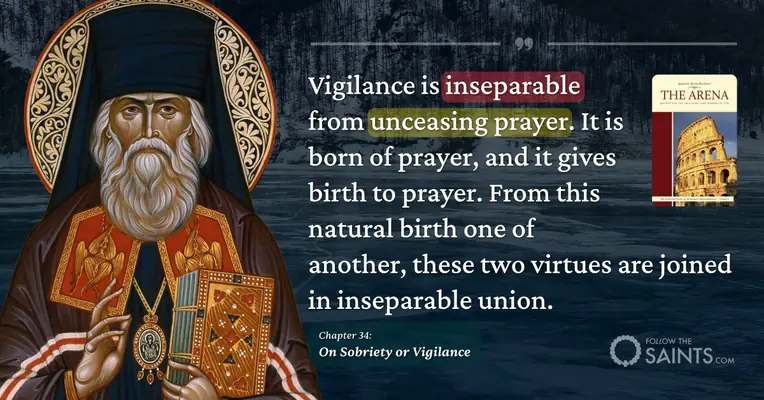 Vigilance and Unceasing Prayer are Inseparable - St. Hesychius the Priest